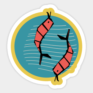 Shrimp Sticker